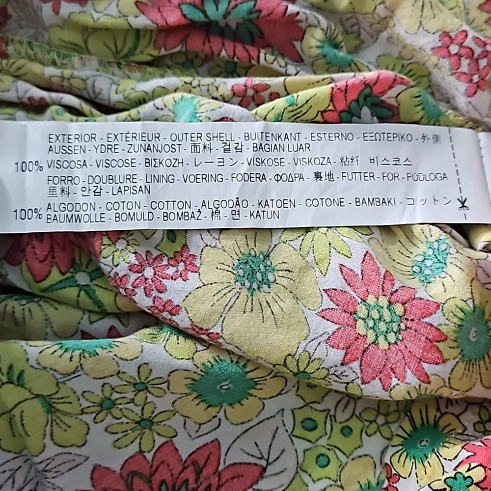 Zara floral print dress - Picture 5 of 7